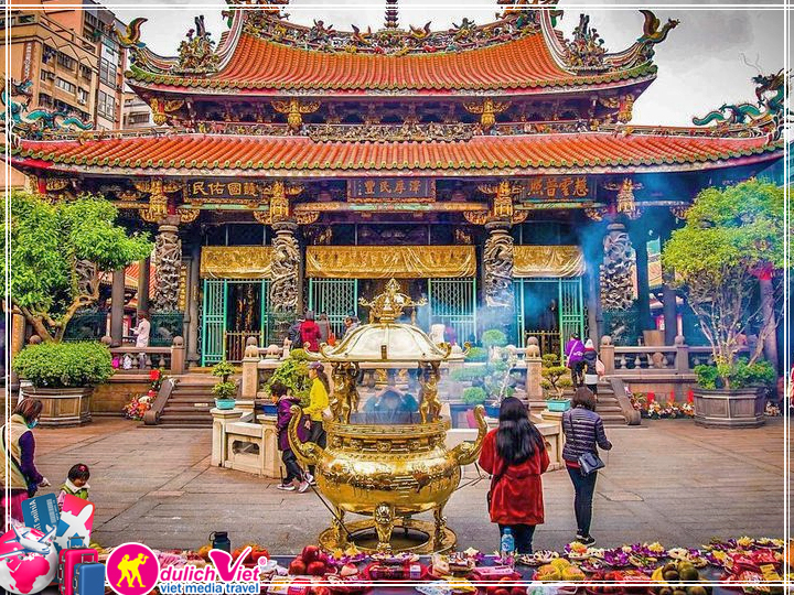 Tour Đài Loan 5 ngày 5 đêm Hè 2025 vận chuyển hàng không Vanila